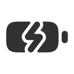 Battery Charging SVG Icon